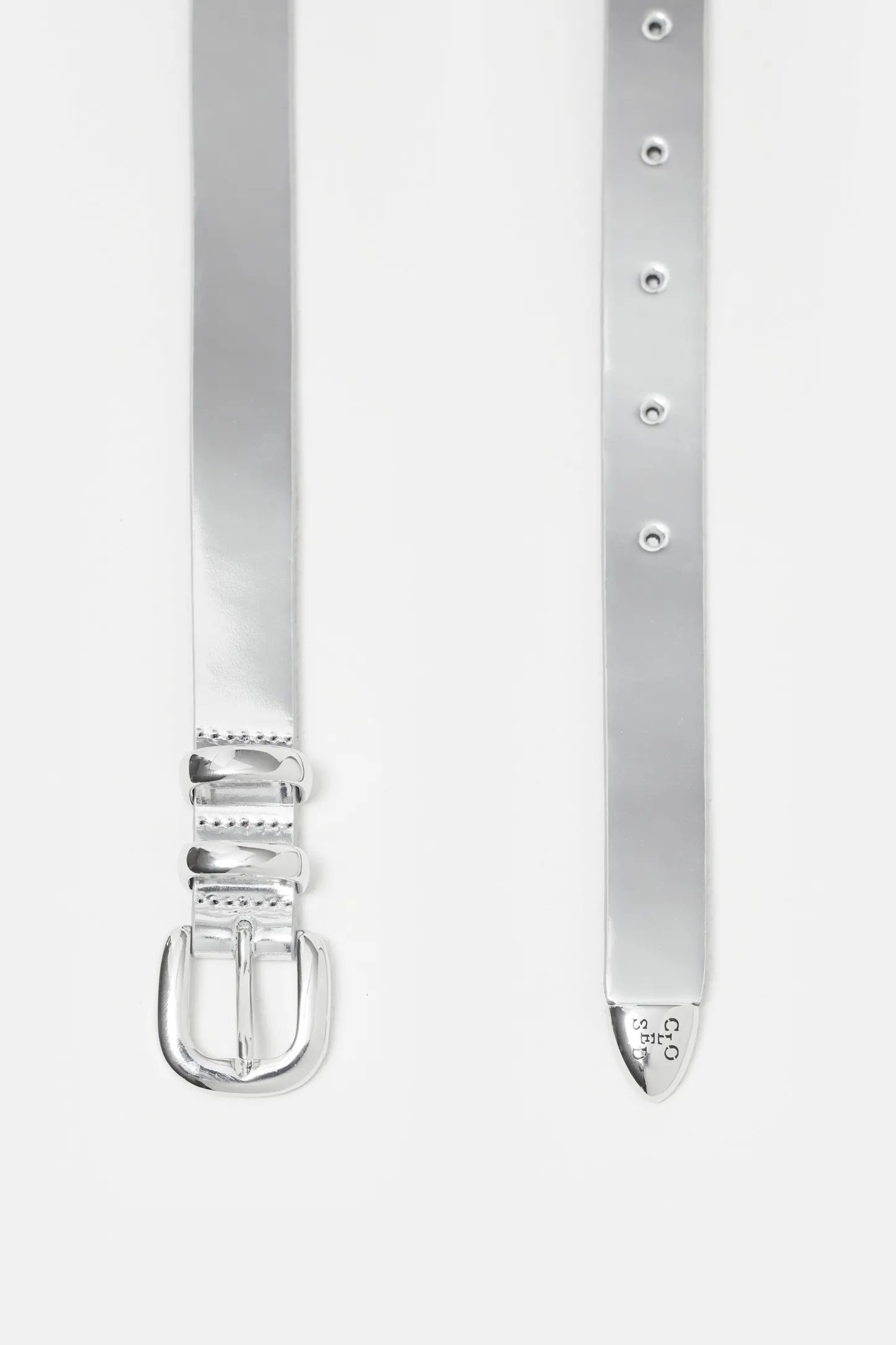 CLOSED Riemen>Metalen Riem Zilver