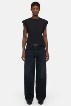 CLOSED T-Shirts>Mouwloze Top Zwart