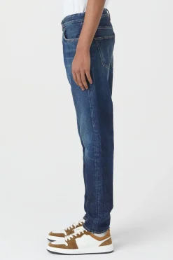 CLOSED Blauwe Spijkerbroek>Normale Jeans - Stijlnaam Cooper Tapered Donkerblauw