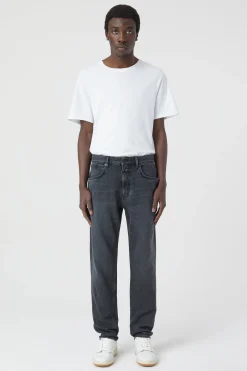 CLOSED Grijze Spijkerbroek>Normale Jeans - Stijlnaam Cooper Tapered Donker Grijs