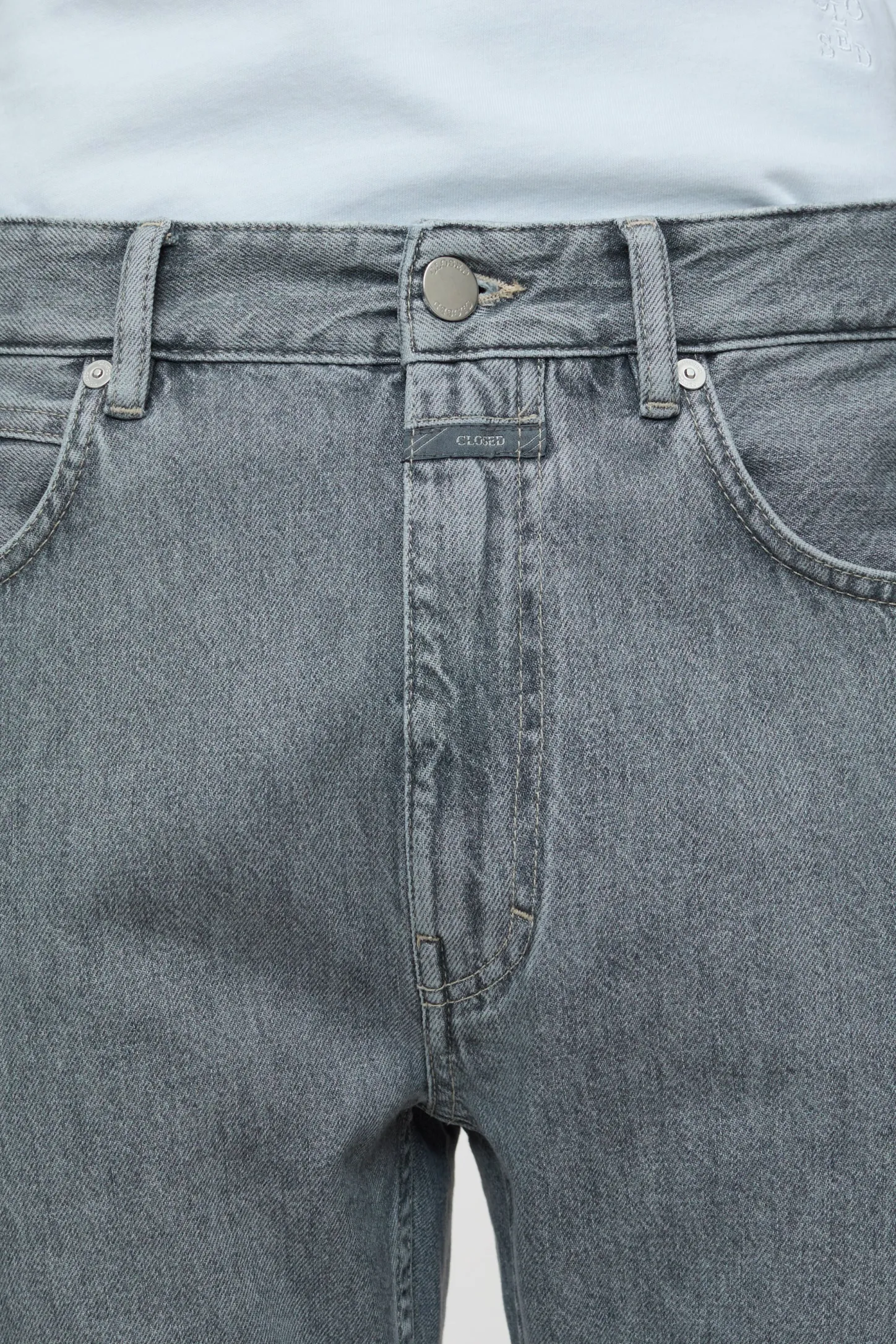 CLOSED Normaal>Normale Jeans - Stijlnaam Cooper True Midden Grijs
