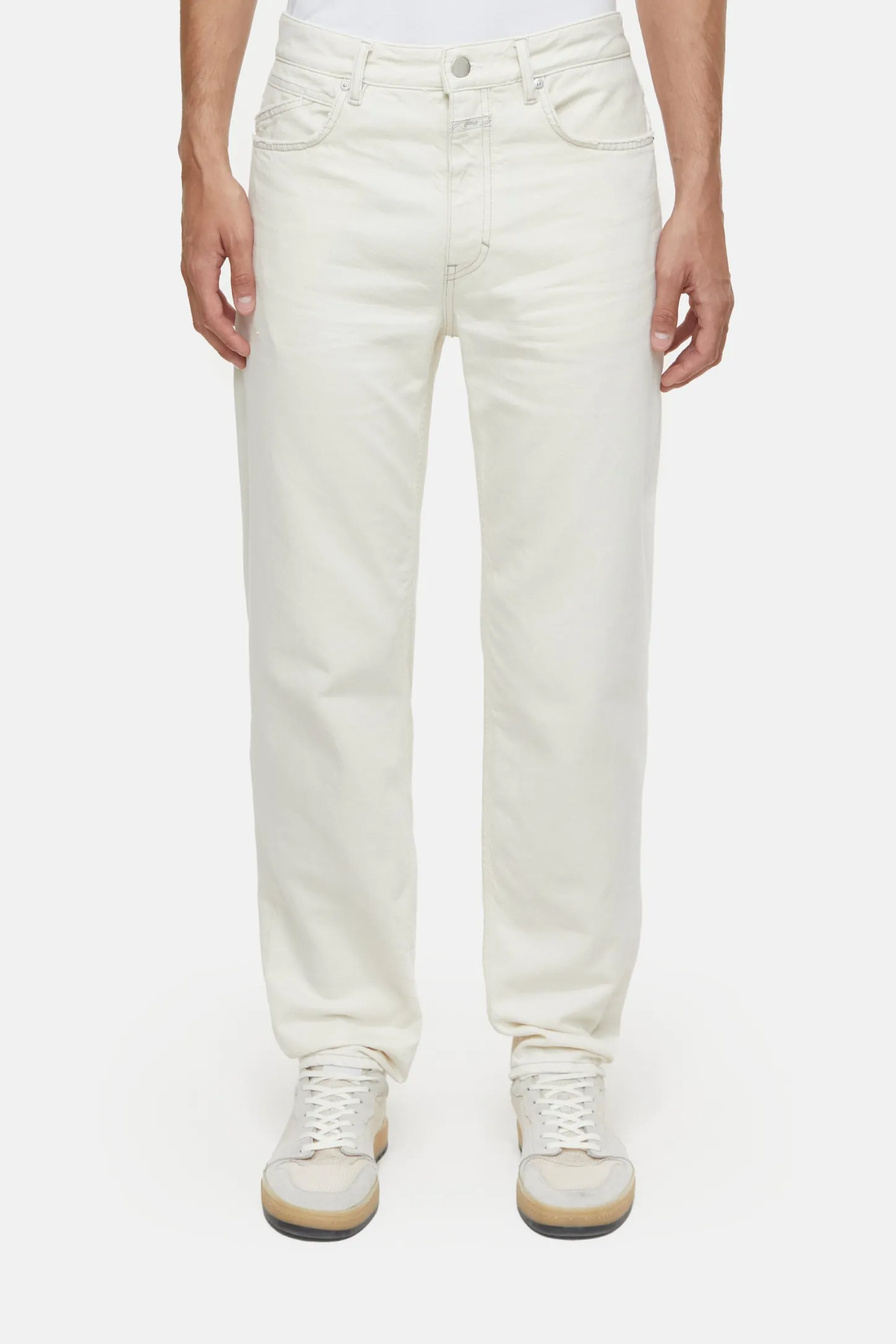 CLOSED Normaal>Normale Jeans - Stijlnaam Cooper True Ecru