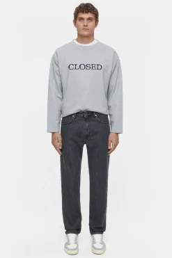 CLOSED Grijze Spijkerbroek>Normale Jeans - Stijlnaam Cooper True Donker Grijs