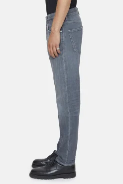 CLOSED Grijze Spijkerbroek>Normale Jeans - Stijlnaam Cooper Tapered Donker Grijs