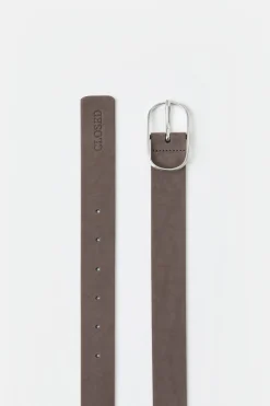 CLOSED Riemen>Nubuck Lederen Riem Koude Chocolademelk