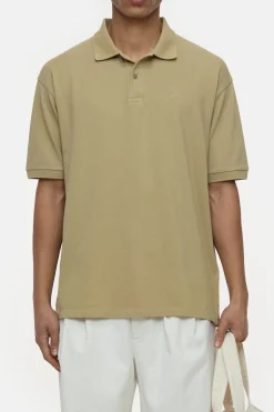 CLOSED T-Shirts>Overhemd Met Polokraag Salie Jij