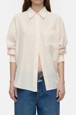 CLOSED Overhemden En Blouses>Overhemd Ontmoette Kasjmier Roze Tint
