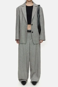 CLOSED Blazers>Oversized Blazer Koude Chocolademelk
