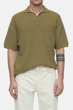 CLOSED Breisels>Poloshirt Van Katoenmix Salie Jij