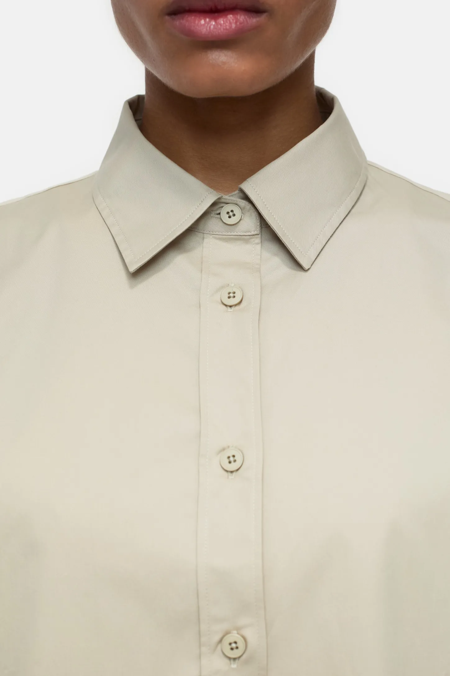 CLOSED Overhemden En Blouses>Poplin Blouse Aangespoelde Kust