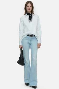 CLOSED Overhemden En Blouses>Poplin Tuniekblouse Verstand