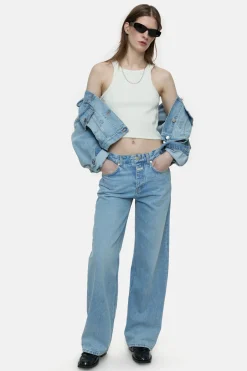 CLOSED T-Shirts>Racer-Top Ivoor