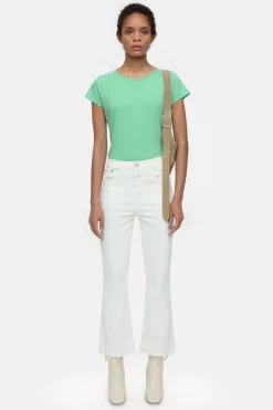 CLOSED T-Shirts>Raglan-T-Shirt Groene Schop