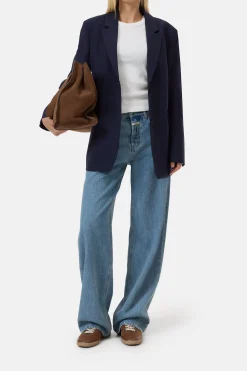 CLOSED Blazers>Relaxte Blazer - Stijlnaam Lola Donkere Nacht