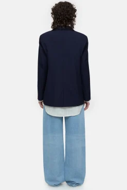 CLOSED Jassen En Jassen>Relaxte Blazer - Stijlnaam Lola Donkere Nacht