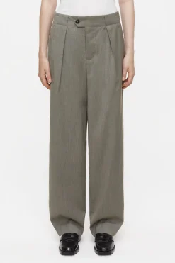 CLOSED Broek>Relaxte Broek - Stijlnaam Mawson Groen Onkruid