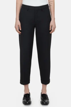 CLOSED Broek>Relaxte Broek - Stijlnaam Auckley Zwart