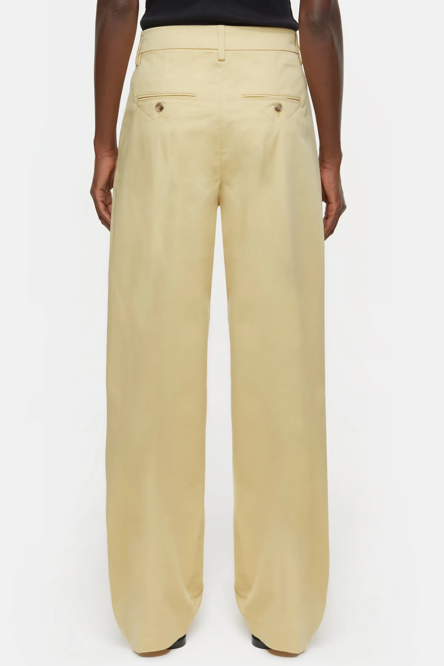 CLOSED Lange Denim>Relaxte Broek - Stijlnaam Jurdy Calamatta Geel