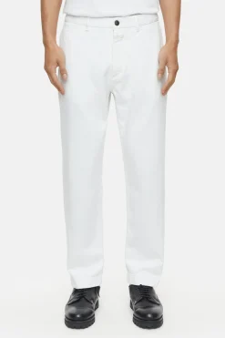 CLOSED Ontspannend>Relaxte Broek - Stijlnaam Tacoma Taps Toelopend Ivoor