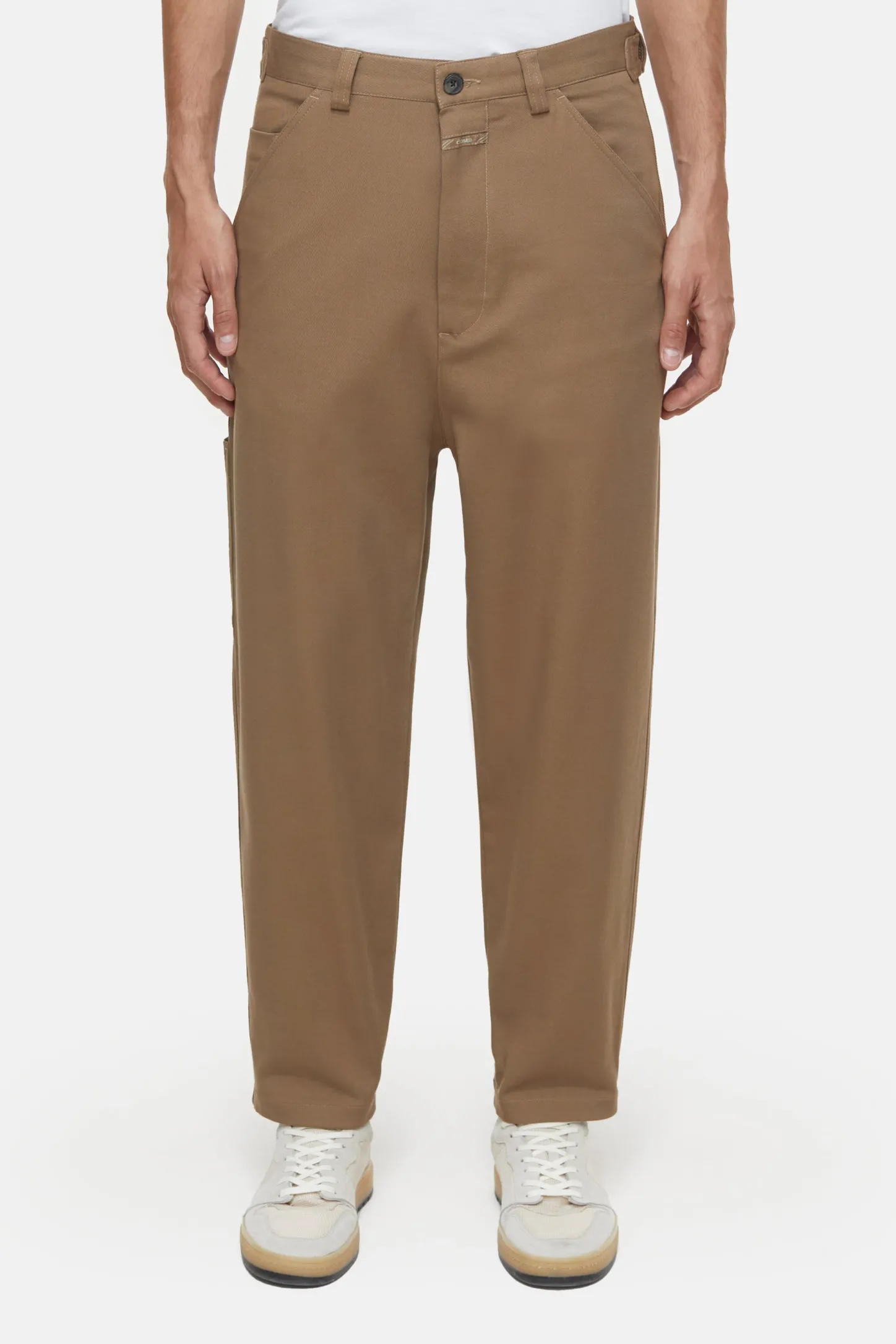 CLOSED Broek>Relaxte Broek - Stijlnaam Dover Taps Toelopend Teakhout
