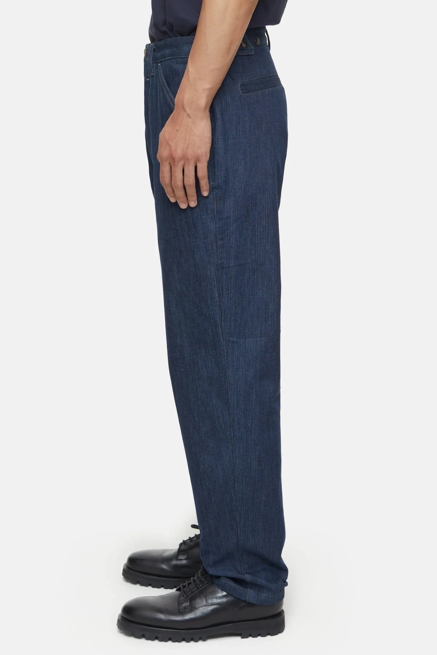CLOSED Ontspannend>Relaxte Jeans - Stijlnaam Dover Taps Toelopend Donkerblauw