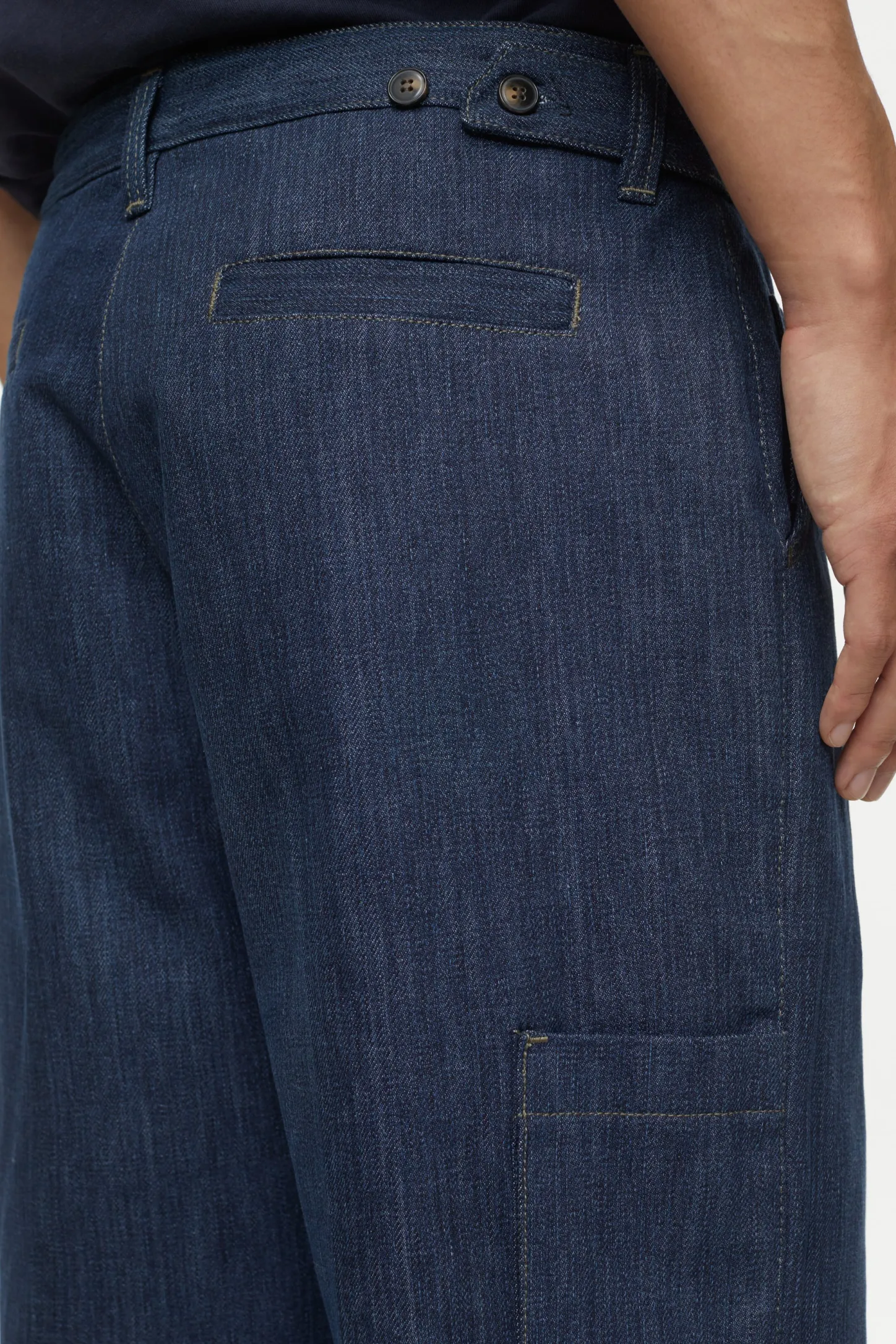 CLOSED Ontspannend>Relaxte Jeans - Stijlnaam Dover Taps Toelopend Donkerblauw