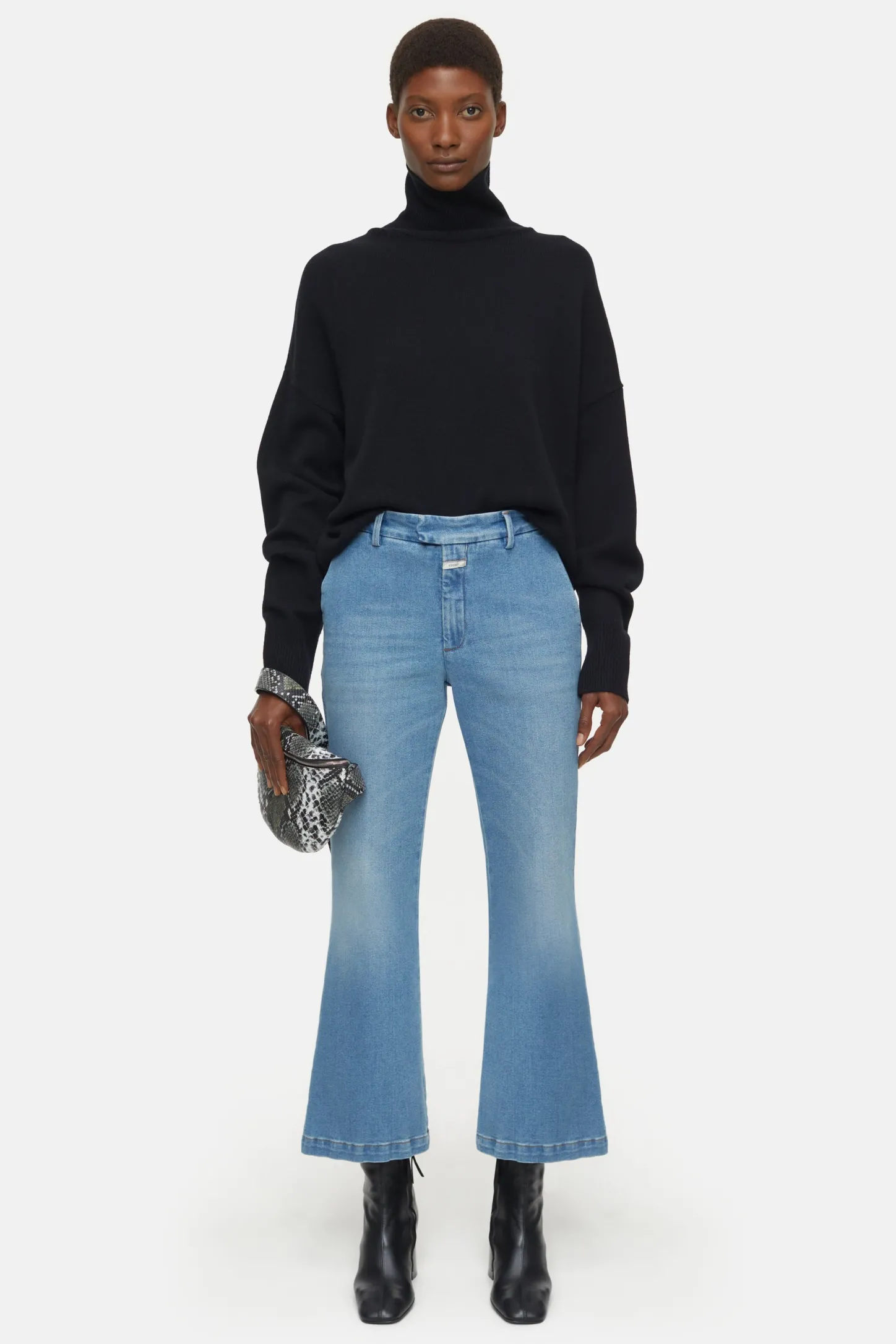 CLOSED Ontspannend>Relaxte Jeans - Stijlnaam Wharton Midden Blauw
