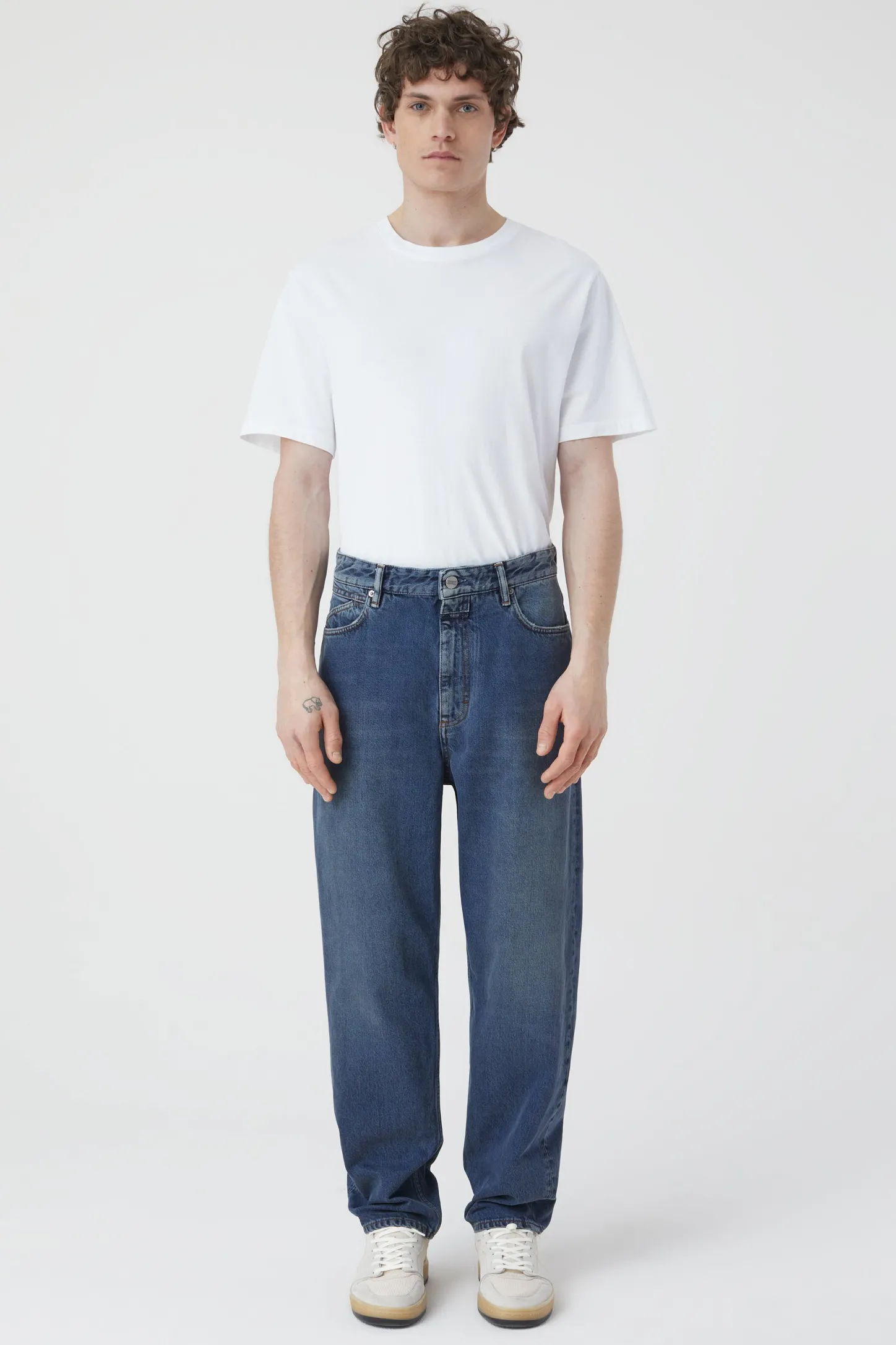 CLOSED Blauwe Spijkerbroek>Relaxte Jeans - Stijlnaam Springdale Relaxed Donkerblauw
