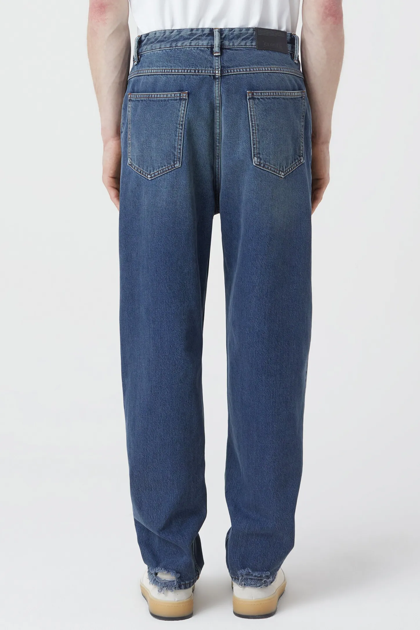 CLOSED Blauwe Spijkerbroek>Relaxte Jeans - Stijlnaam Springdale Relaxed Donkerblauw