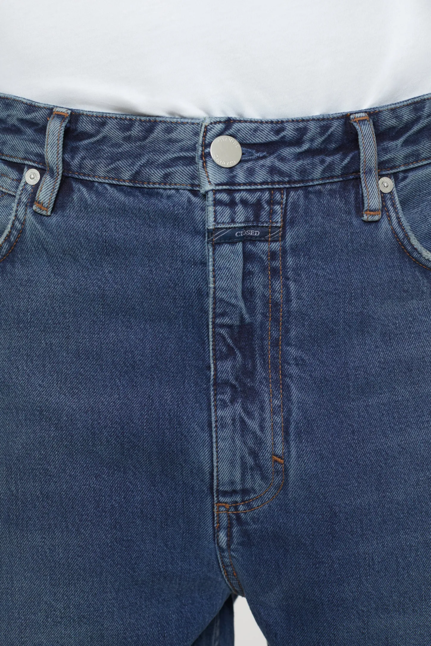CLOSED Blauwe Spijkerbroek>Relaxte Jeans - Stijlnaam Springdale Relaxed Donkerblauw