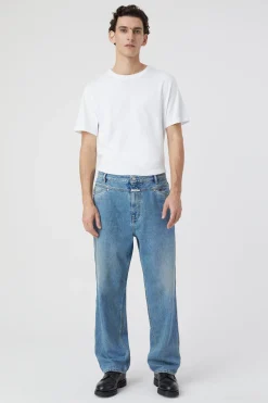 CLOSED Ras>Relaxte Jeans - Stijlnaam X-Treme Loose Midden Blauw