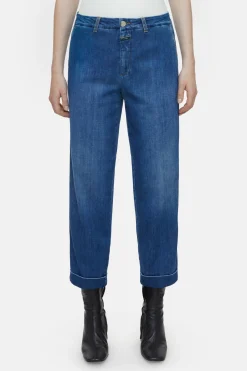 CLOSED Eco-Denim>Relaxte Jeans - Stijlnaam Auckley Donkerblauw