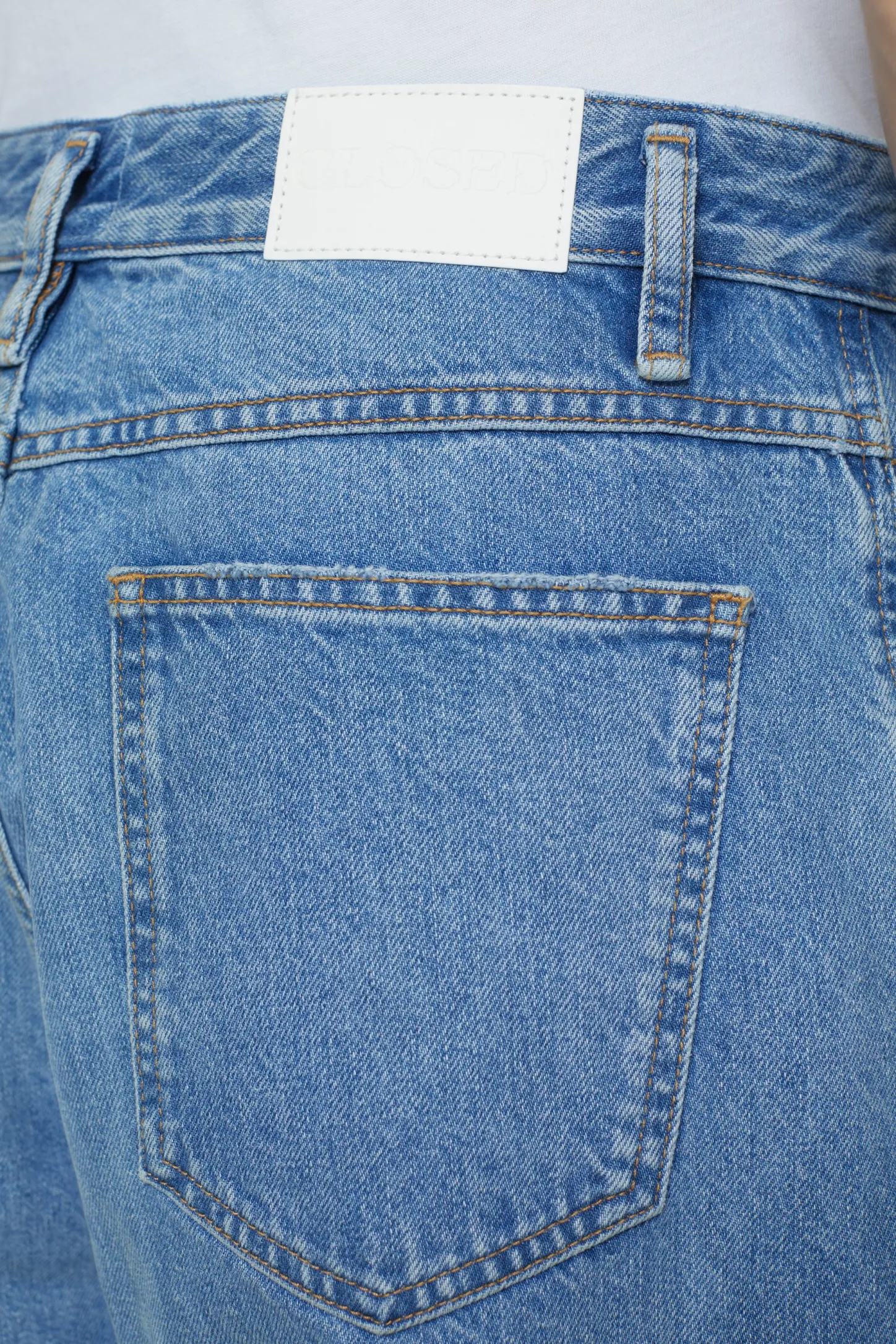 CLOSED Blauwe Spijkerbroek>Relaxte Jeans - Stijlnaam X-Treme Loose Midden Blauw