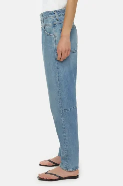 CLOSED X-Pocket-Familie>Relaxte Jeans - Stijlnaam X-Lent Midden Blauw