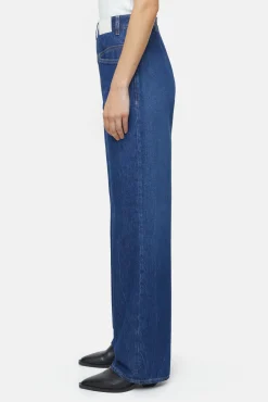 CLOSED Lange Denim>Relaxte Jeans - Stijlnaam Reversed-X Donkerblauw