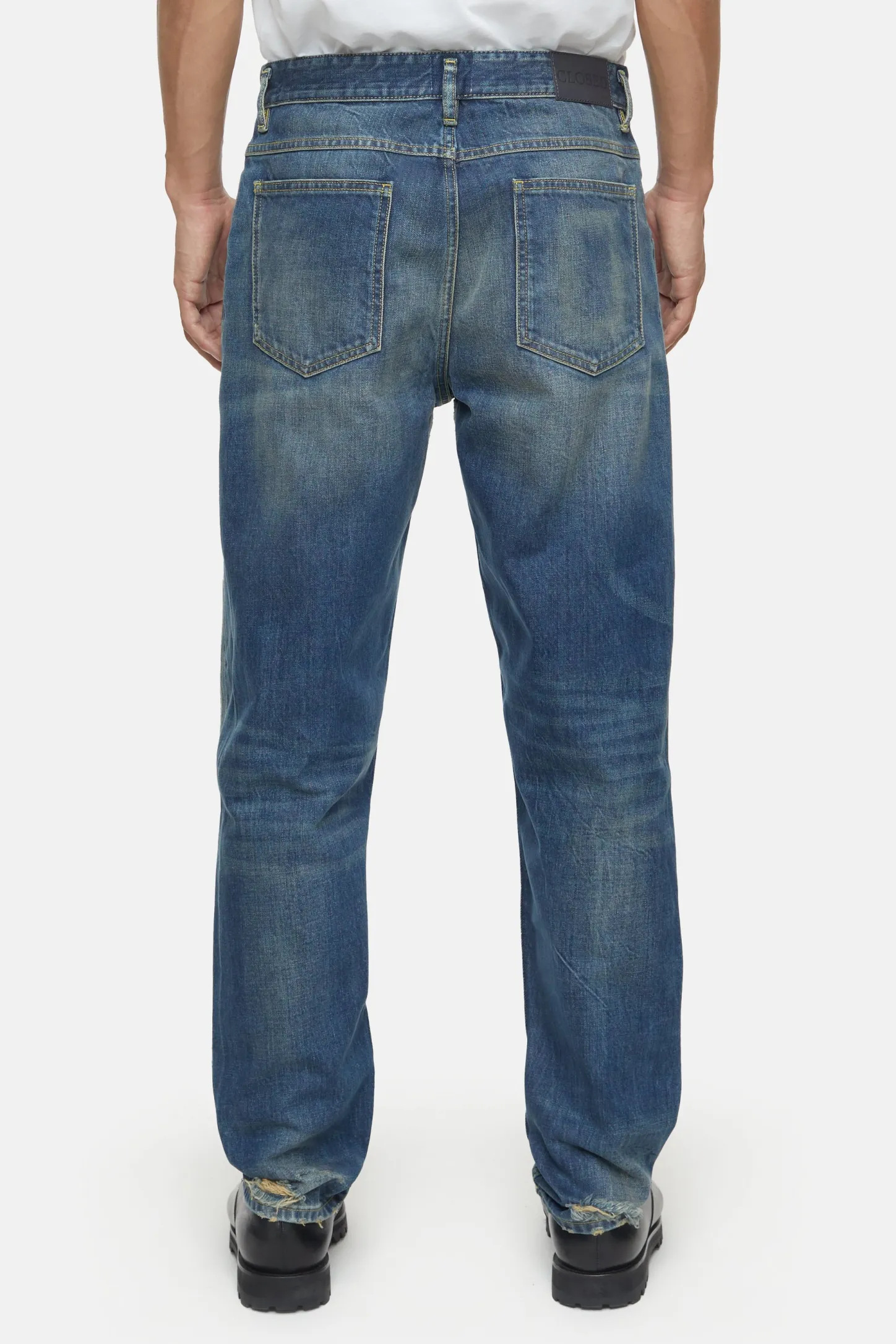 CLOSED X-Pocket-Jeans>Relaxte Jeans - Stijlnaam X-Lent Tapered Midden Blauw