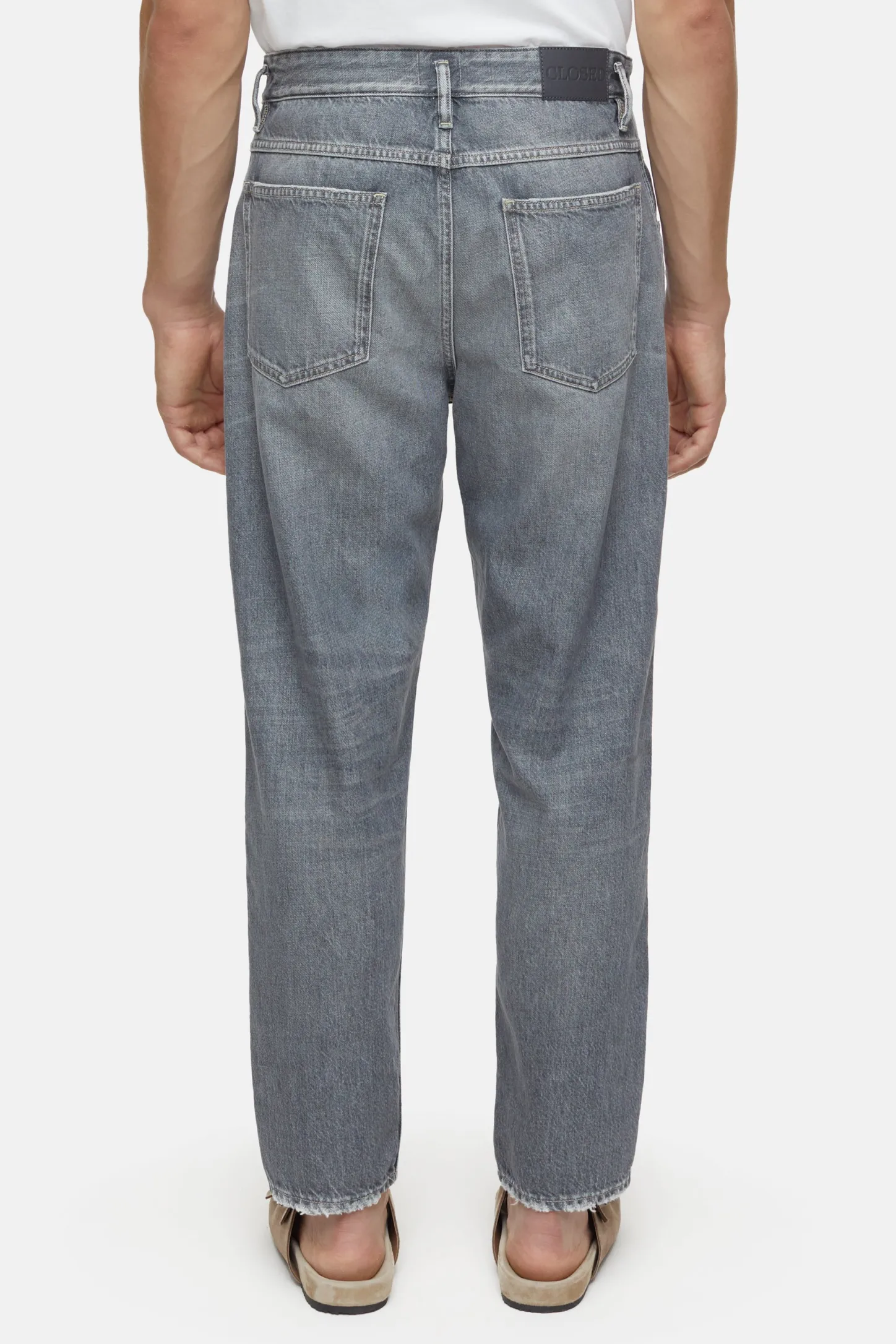 CLOSED Ontspannend>Relaxte Jeans - Stijlnaam X-Lent Tapered Donker Grijs