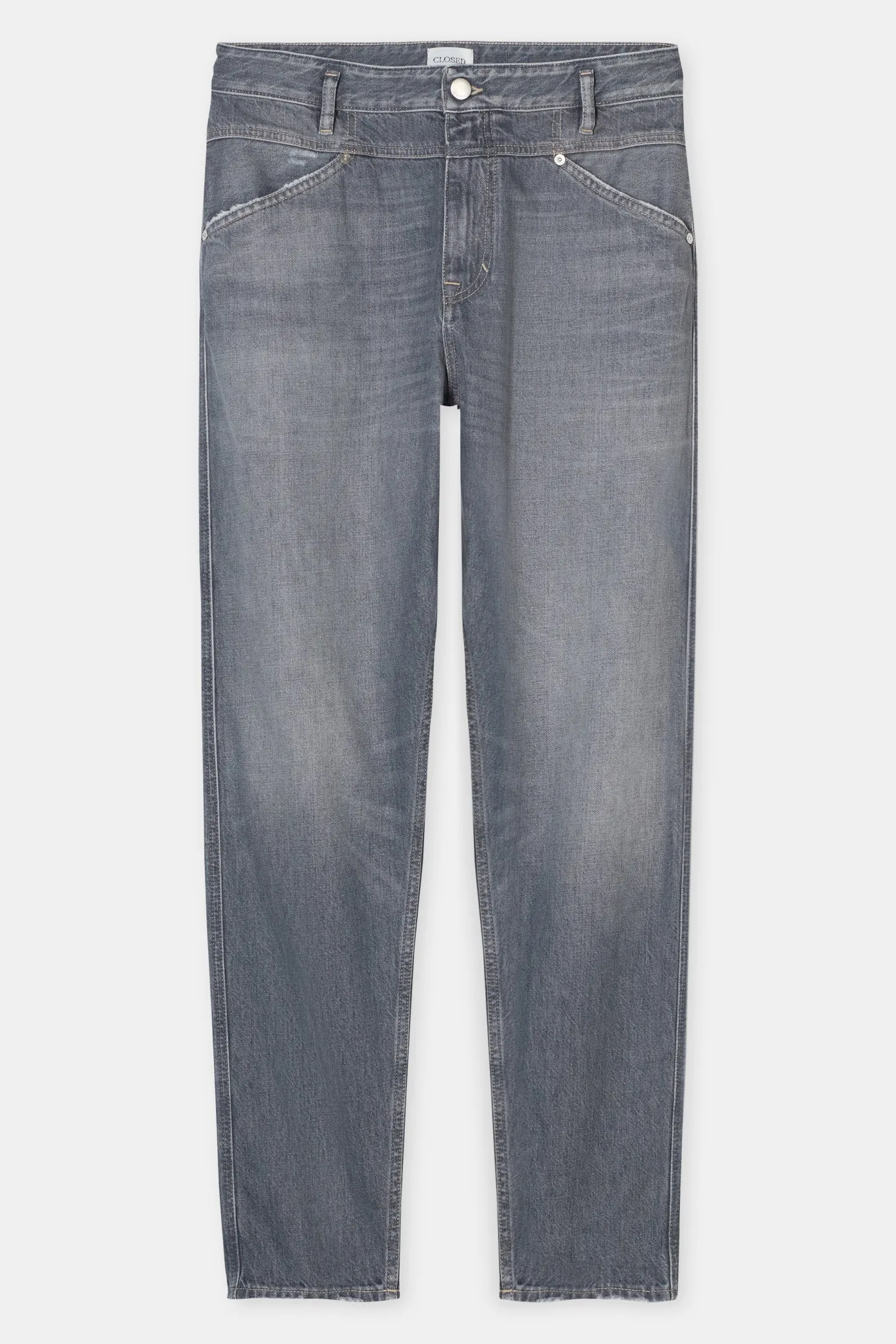 CLOSED Ontspannend>Relaxte Jeans - Stijlnaam X-Lent Tapered Donker Grijs
