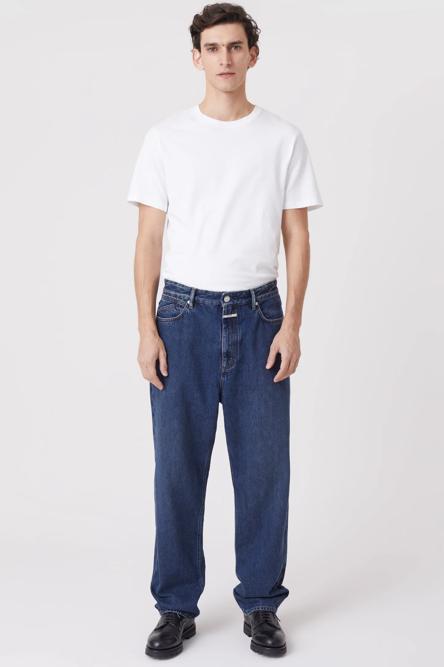 CLOSED Blauwe Spijkerbroek>Relaxte Jeans - Stijlnaam Springdale Relaxed Donkerblauw