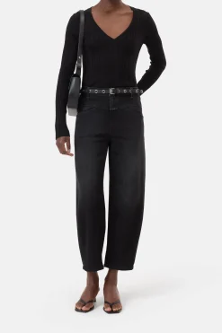 CLOSED Ontspannend>Relaxte Jeans - Stijlnaam Stover-X Donker Grijs