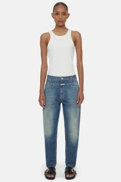 CLOSED Ontspannend>Relaxte Jeans - Stijlnaam X-Lent Midden Blauw