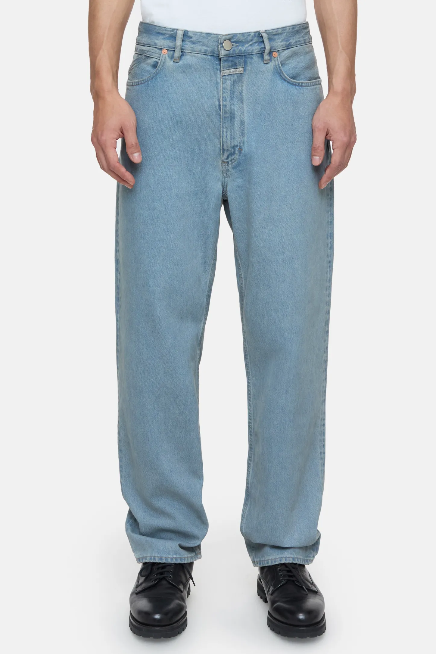 CLOSED Blauwe Spijkerbroek>Relaxte Jeans - Stijlnaam Springdale Relaxed Midden Blauw