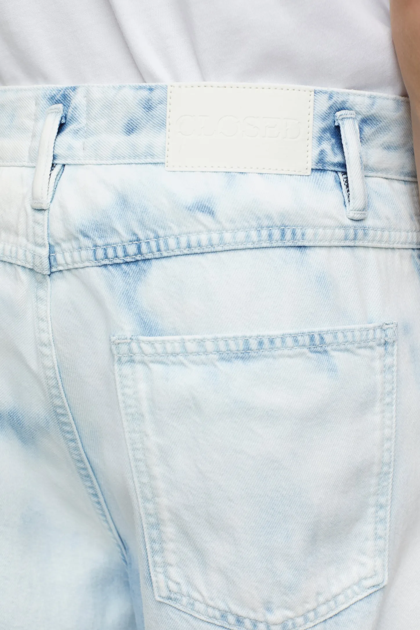 CLOSED Blauwe Spijkerbroek>Relaxte Jeans - Stijlnaam X-Treme Loose Lichtblauw