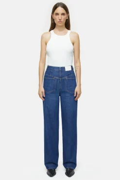 CLOSED Jeans>Relaxte Jeans - Stijlnaam Reversed-X Donkerblauw