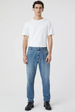 CLOSED Ontspannend>Relaxte Jeans - Stijlnaam X-Lent Tapered Midden Blauw