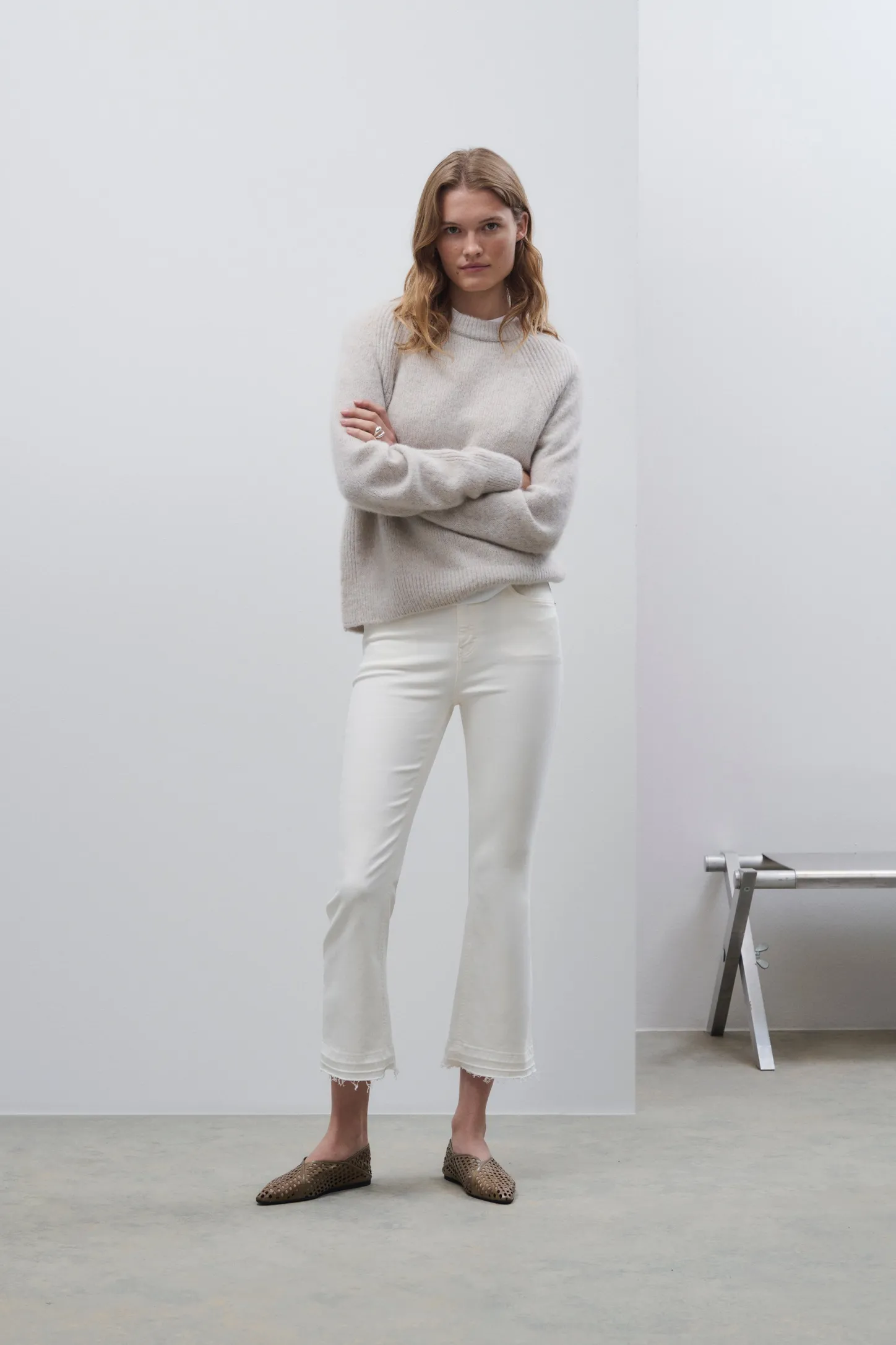 CLOSED Jeans>Skinny Jeans - Stijlnaam Hi-Sun Ivoor