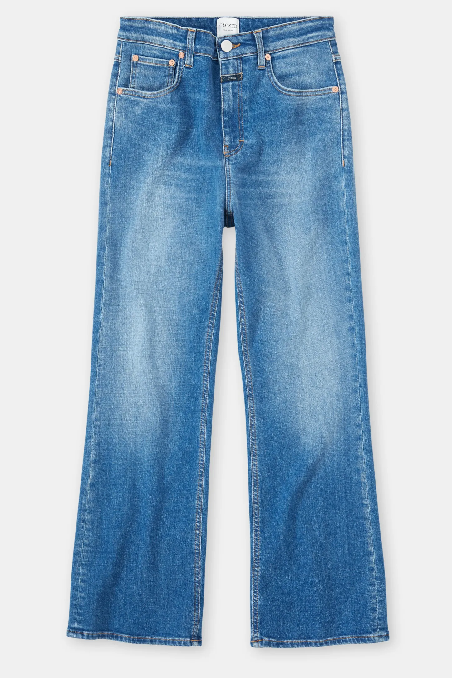 CLOSED Mager>Skinny Jeans - Stijlnaam Hi-Sun Midden Blauw