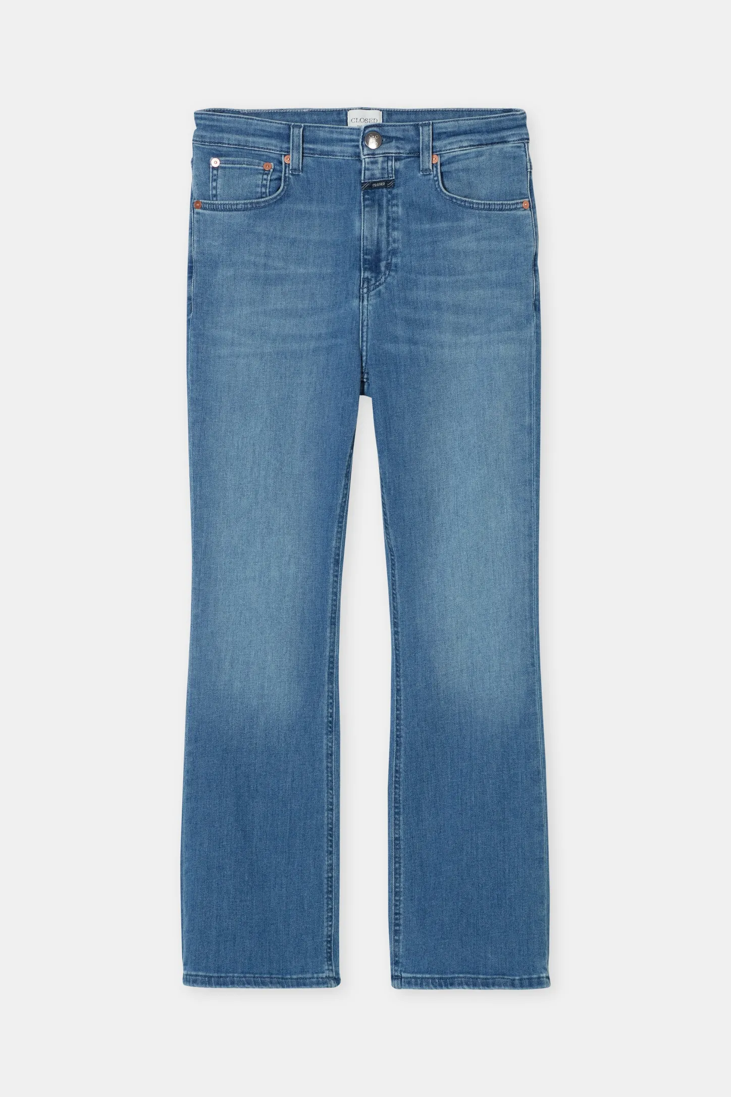 CLOSED Mager>Skinny Jeans - Stijlnaam Hi-Sun Midden Blauw