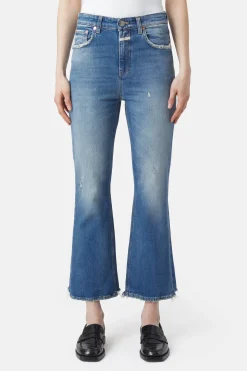 CLOSED Eco-Denim>Skinny Jeans - Stijlnaam Hi-Sun Midden Blauw
