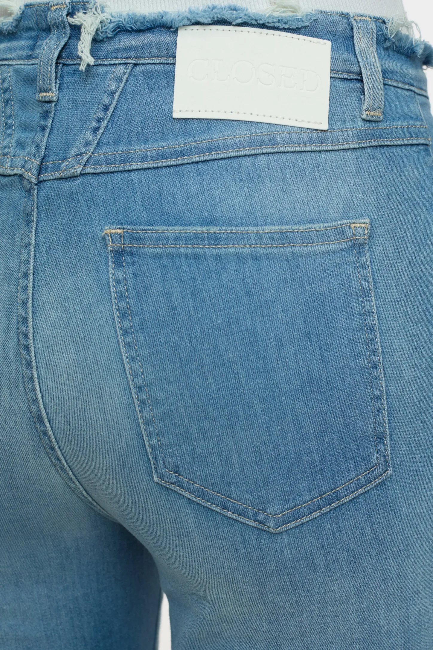 CLOSED Mager>Skinny Jeans - Stijlnaam Hi-Sun Midden Blauw